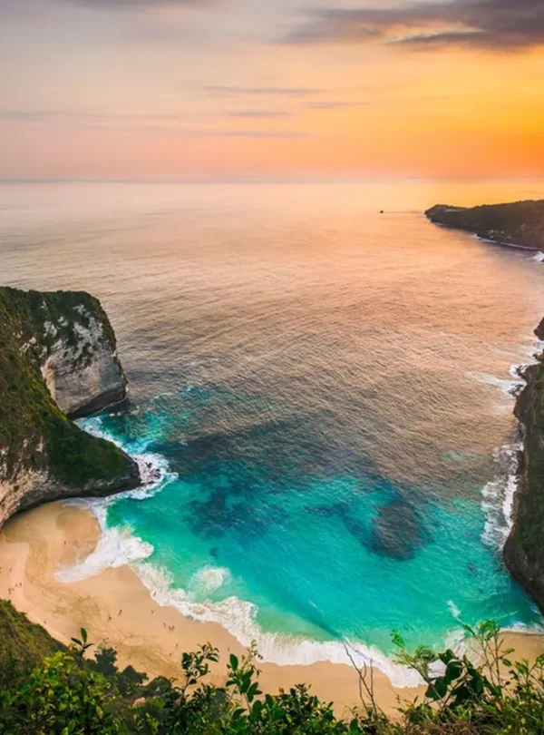 Sunset on West Nusa Penida